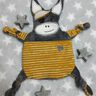 ITH Esel Pirat Schmusetuch Stickdatei 18x30cm thumbnail number 5