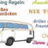 Camping Bus - Camping Regeln Stickdatei thumbnail number 3