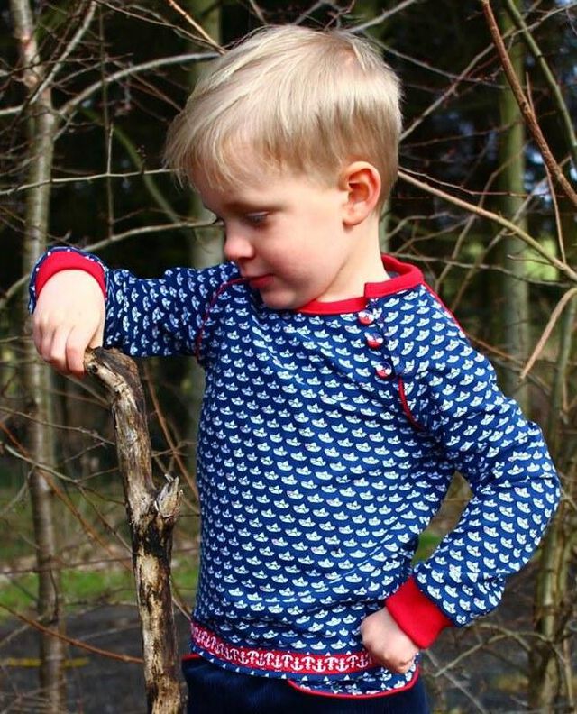 Ebook Knopfkind Raglanshirt mit Knopfleiste  50-152 image number 7