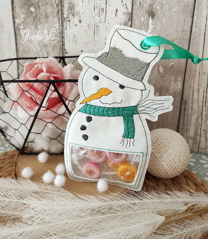Stickdatei Schneemann F&uuml;llobjekt ITH image number 5