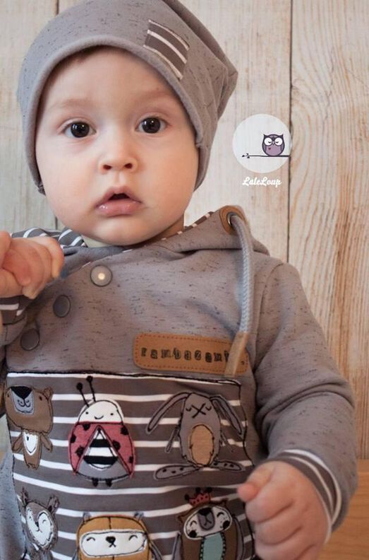 Ebook Hoodie "Henry Baby" von Gr. 44 bis 104 image number 5