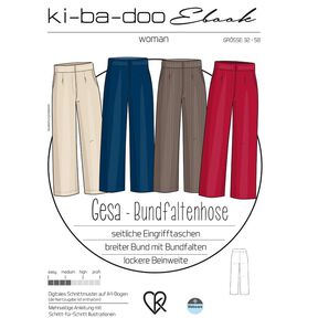 ebook Hose Gesa Damen | Größe 32-58 DIN A4 PDF 