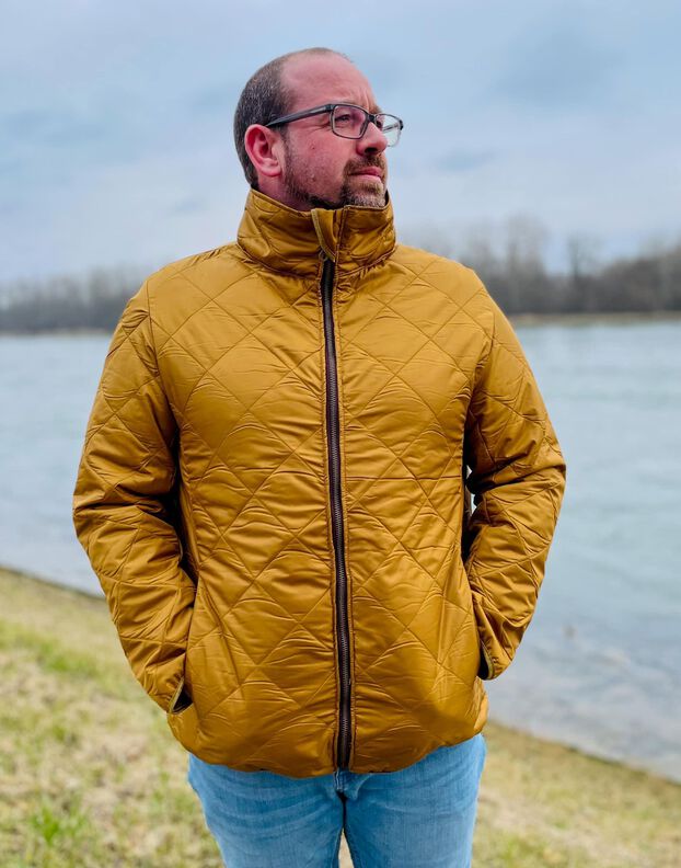 Steppjacke Herren – Schnittmuster Gr. XS-4XL – Vika #114 image number 9