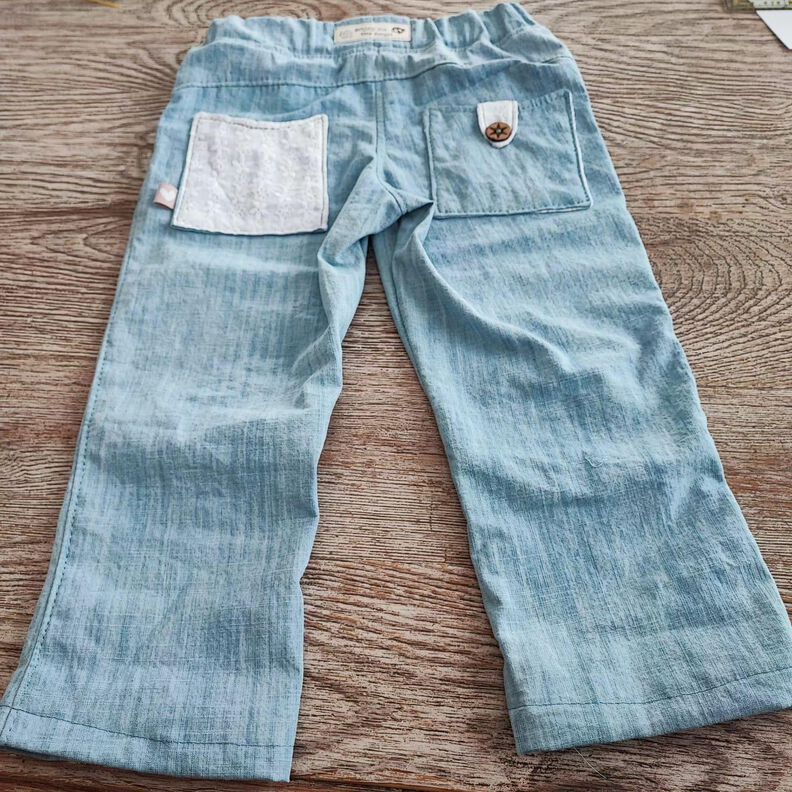 "Flip-Star-Big" ganzjährige Webwarehose 80-140 Windelfrei image number 8