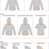 Kinder Hoodie/Shirt, kurze & lange Ärmel Gr. 86-158, A4+A0 thumbnail number 3