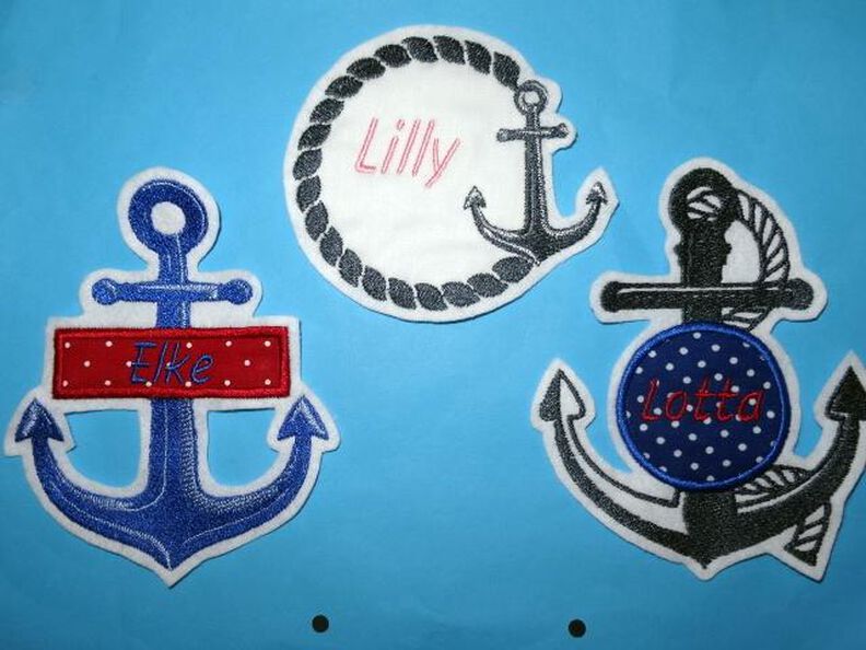 Maritim SET BUNDLE STICKDATEI Anker Leuchtturm image number 3