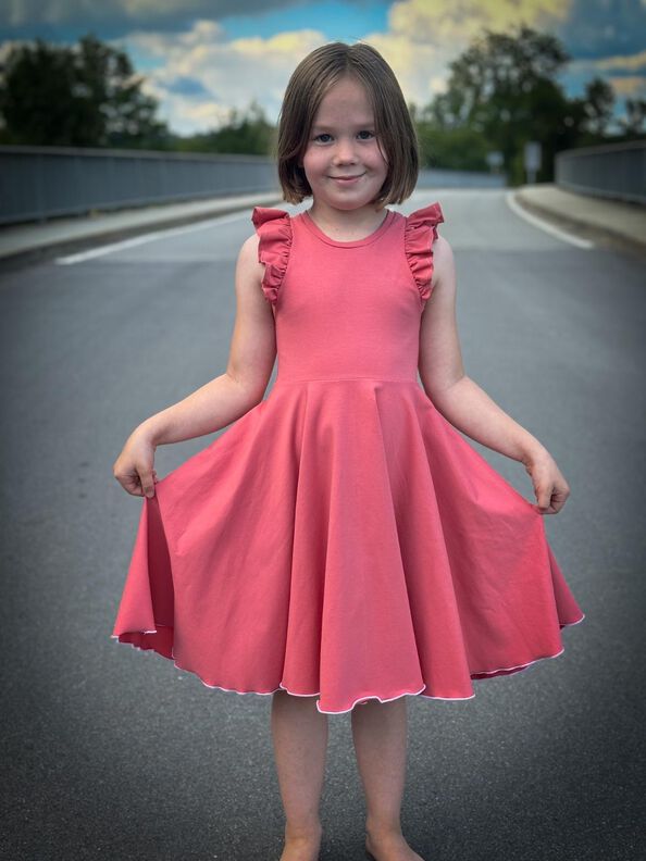 KLEID - * Sweet like MiniMEE * - GR.98-170 - dehnbare Stoffe image number 4