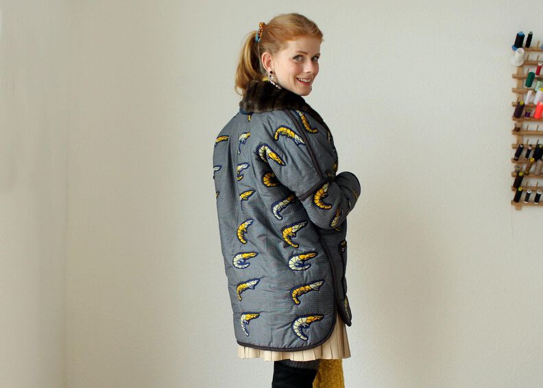 Wattierte Jacke "Rebecca" 2 Längen-/Kragenoptionen Gr. 32-54 image number 7