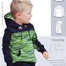 Hoodie Pullover Kinder Schnittmuster Gr. 74-176 - Paco #124 thumbnail number 3