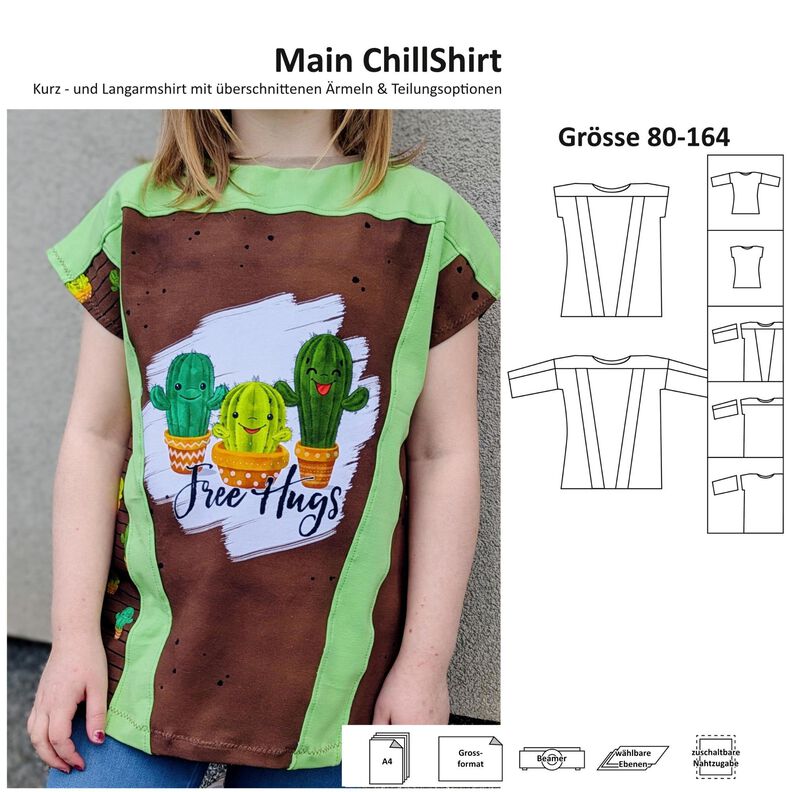 Main ChillShirt  -Lang-/Kurzarmshirt - 80-164 image number 1