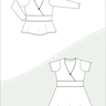 Romy – Wickelkleid & Shirt mit Band Jersey, Bu 80-116, A4+A0 thumbnail number 6