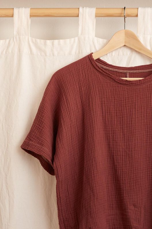 Clove Oversize Shirt / Bluse / Crop Shirt / Kleid  image number 6