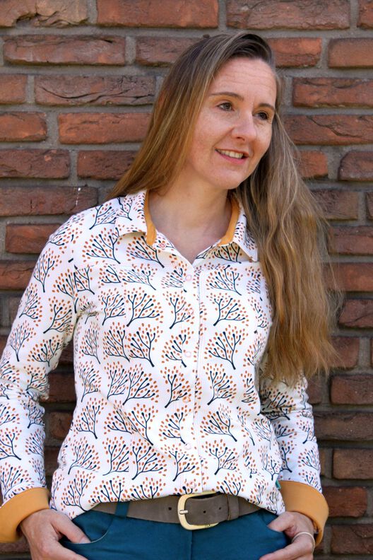 Ebook /Schnittmuster lillesol women No.57 Jerseybluse Leanna image number 5