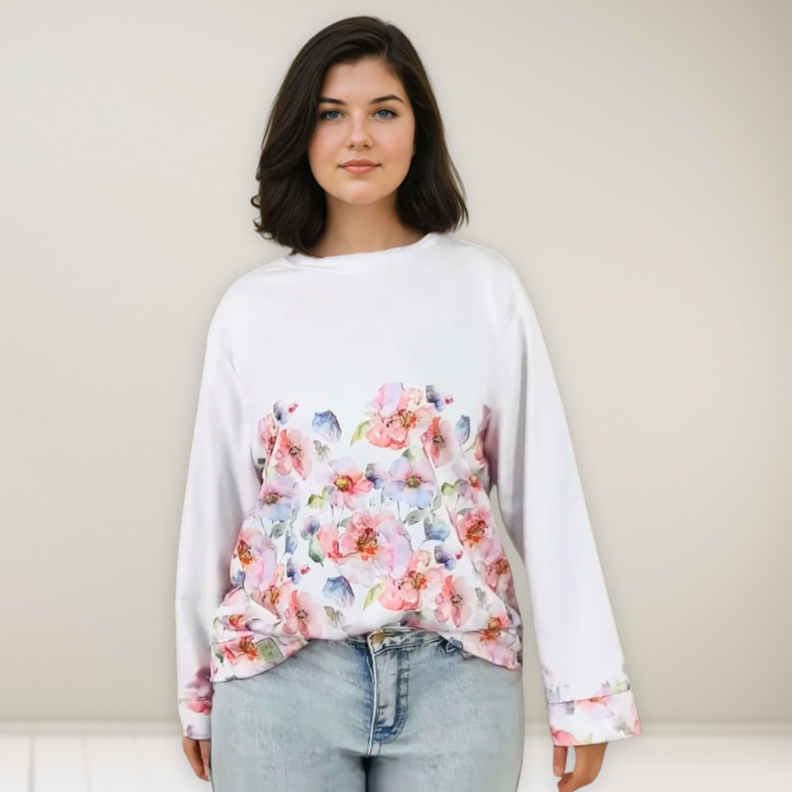 Shirt Selber Pullis Gestalten Langarmshirt Pullover Damen Selber