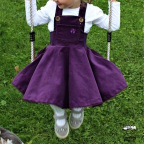 Main BibSkirt (Latzrock / Latzkleid) + GRATIS Shirt