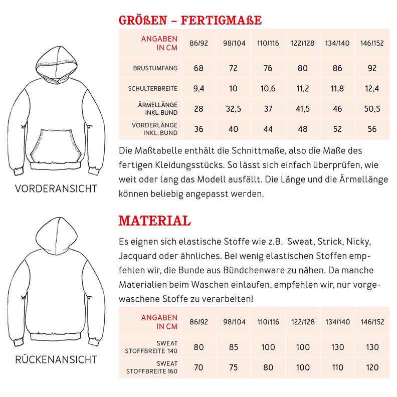 JONA - Kinderhoodie 86-152 image number 9