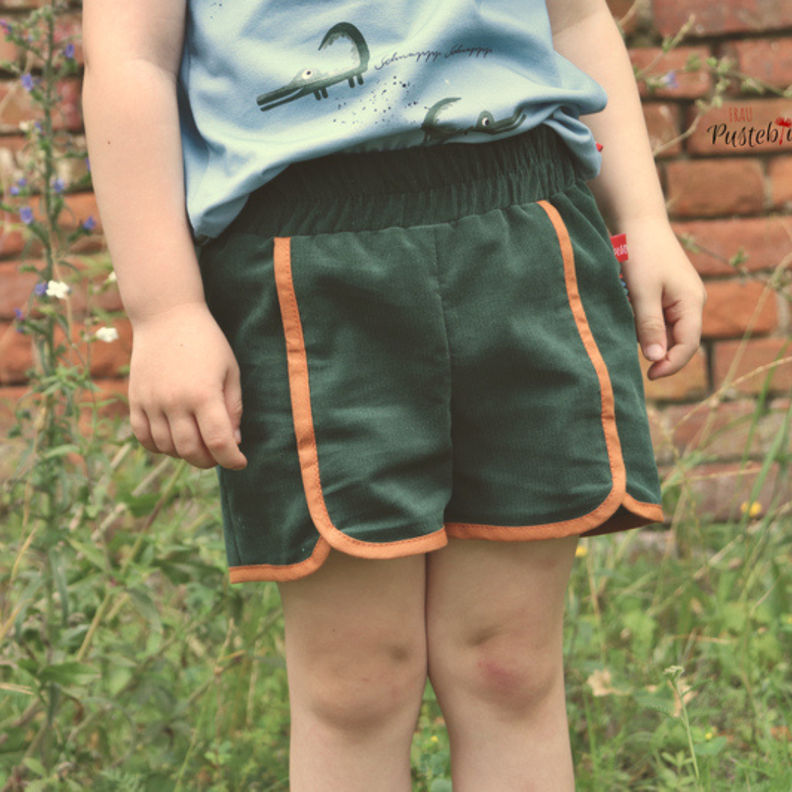 Schnittmuster maritime Shorts, Milchmädchen 80-164 image number 3