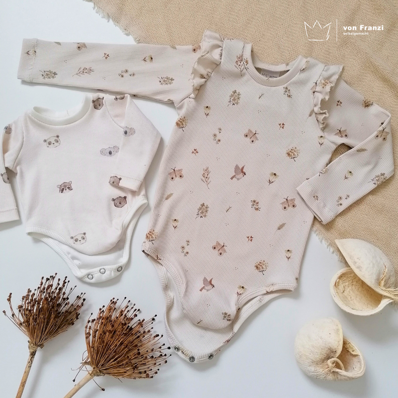 #RibBody Baby Body + Kleid 50-104 inkl. A4/ A0/ Beamerdatei image number 7