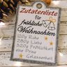Stickdatei fröhliche Weihnachten ITH Schild thumbnail number 4