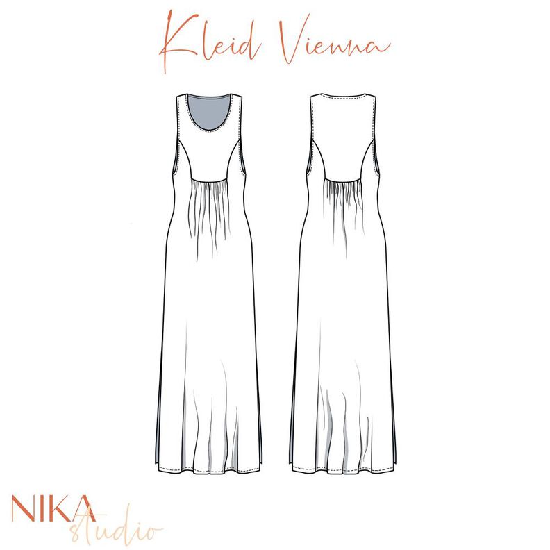 Schnittmuster E-Book Kleid Vienna XS/S und M/L image number 7