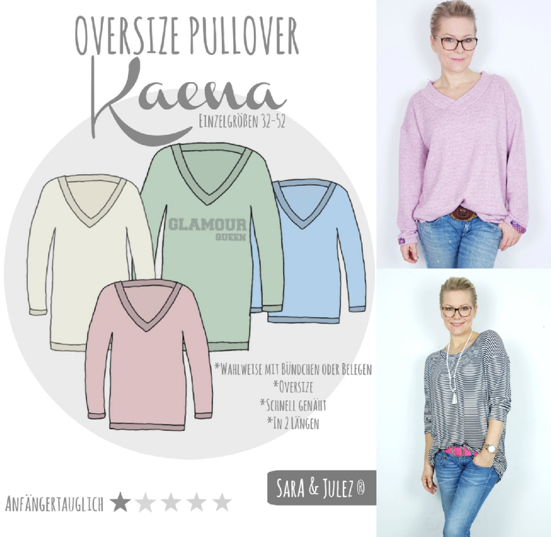 DAMEN OVERSIZE PULLOVER KAENA GR. 32-52 image number 9