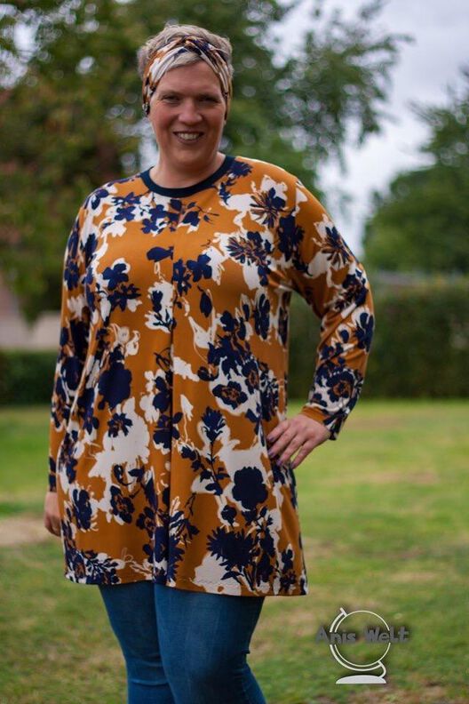 Lilly Kleid oder Shirt Nähanleitung und Schnittmuster 34-50 image number 3