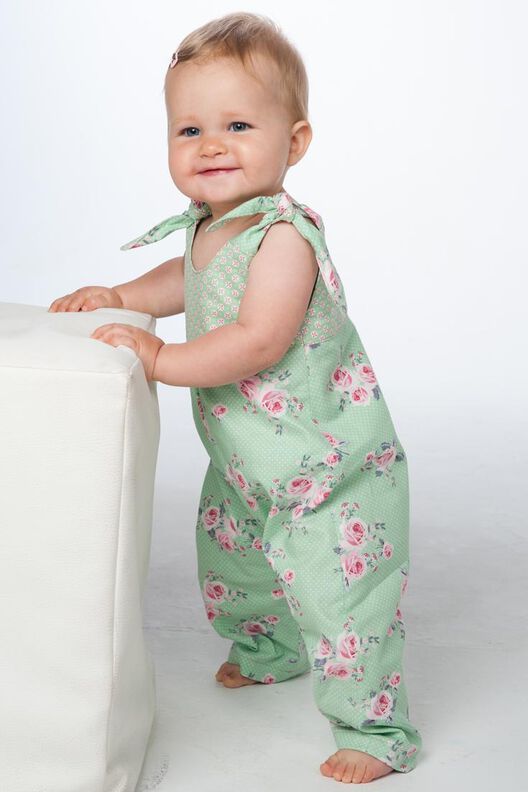 LUNA Baby Overall Schnittmuster für Mädchen + Junge image number 8