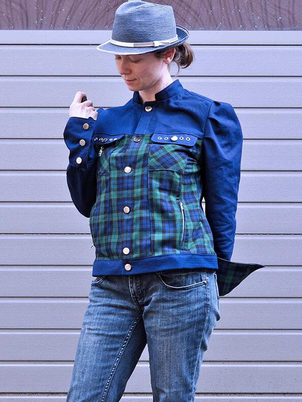 Set Jacke MAELYS mit Faltenärmel A4, A0+BEAMER image number 7