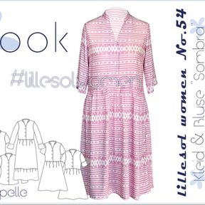 Ebook /Schnittmuster lillesol women No.54 Kleid Sombra