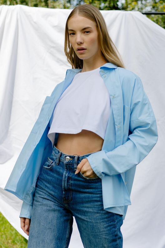 Lockere Bluse Schnittmuster mit Videoanleitung Gr. XS-XXXL image number 4