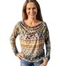 Wasserfallshirt "Ana", Schnittmuster Gr. 158-46 thumbnail number 4