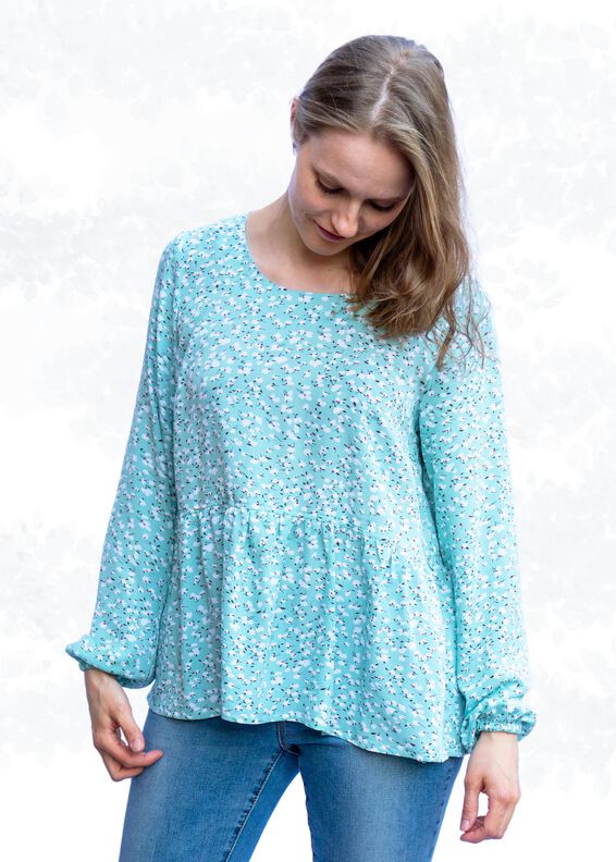 Damen Bluse/Kleid „Marie“ mit lockerer Passform BU 80-116 image number 3