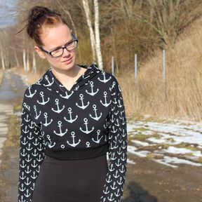 Kurzpulli /Kurzjacke Jaana Gr.32-48
