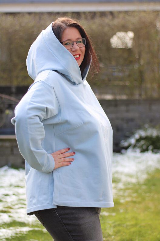 Hoodie Damen – eBook Schnittmuster Gr. 32-58 – Montana # 141 image number 8