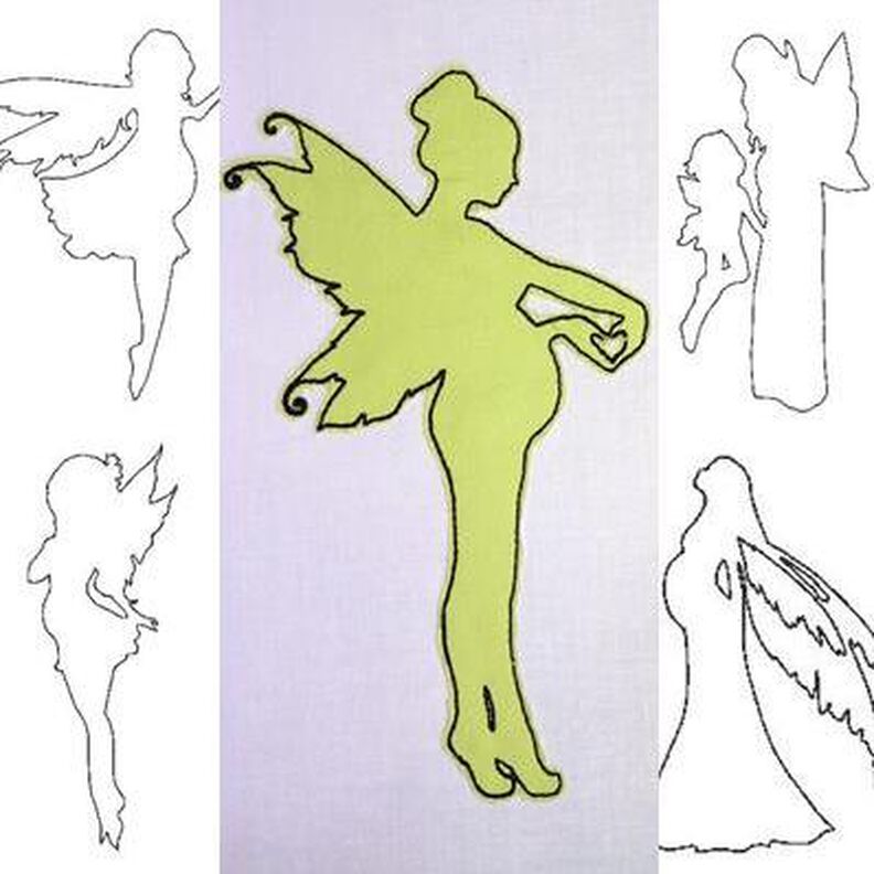 Fee schwanger Doodle Stickdatei 11 Motive in 6 Größen image number 1