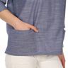 FRAU AIKO kurze Bluse mit Taschen & 3/4-Ärmeln - XXS-L thumbnail number 7