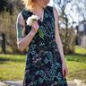 Wickelkleid ANNI  GR. 34 BIS 50 mit Beamerdatei thumbnail number 4