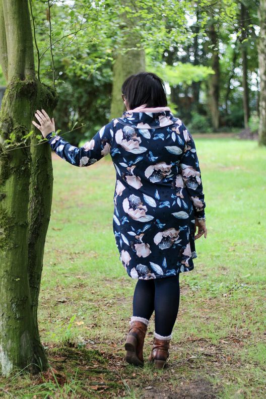 Hoodiekleid / Hoodie Damen, Glamhoodie Freya Gr. 34 bis 46 image number 9