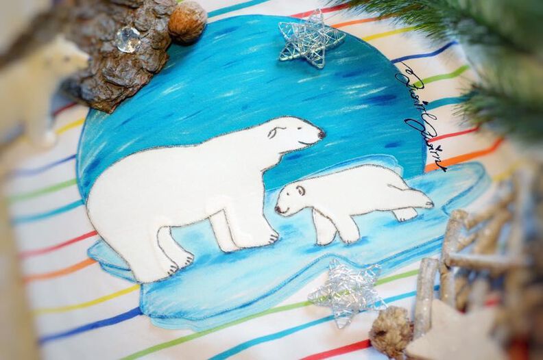 Applikationsvorlage und Nähanleitung Eisbären  image number 3