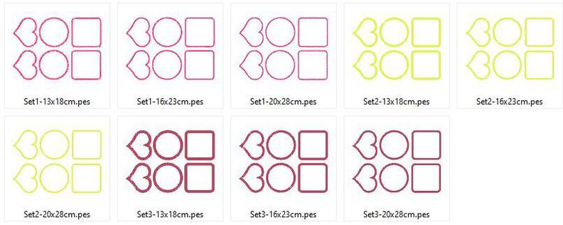 Stickdatei - Abschminkpads ITH image number 6