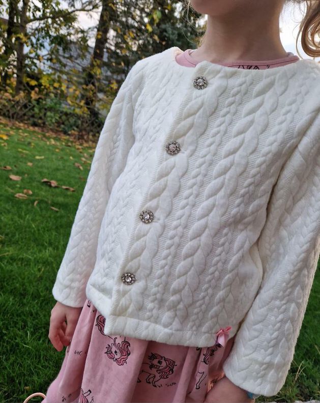 Schnittmuster Jacke Clara "minni" Gr. 80-140 Beamerdatei image number 8