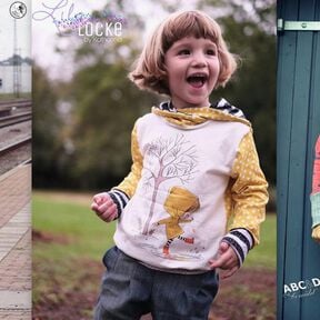 Kombi Hoodie JOLINE & mini JOLINE + Plott-Datei