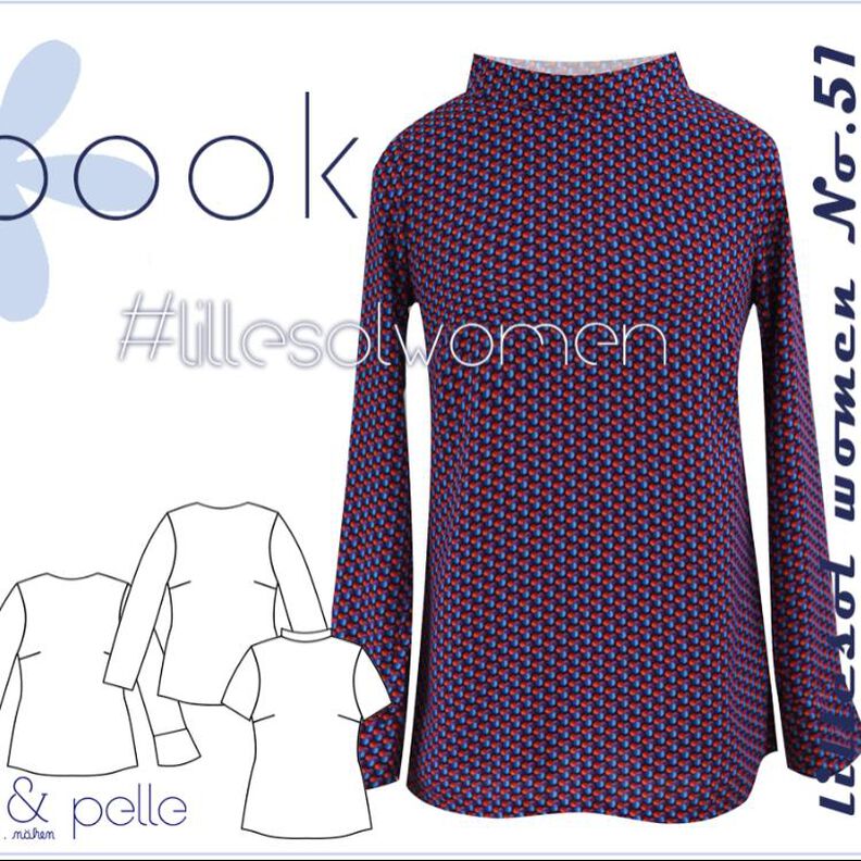 Ebook / Schnittmuster  Olivia-Bluse *mit A0-Datei + Video* image number 1