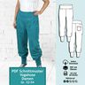 Yogahose Lea, Gr. 32-54 | Schnittmuster mit Ebenen thumbnail number 1