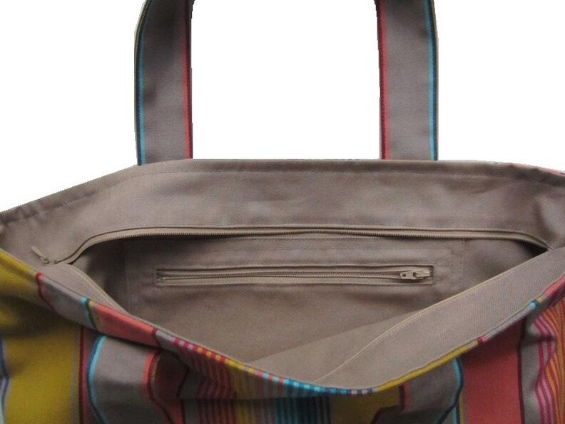 Schnitt + Anleitung Tote Bag Tragetasche mit Schulterriemen image number 3