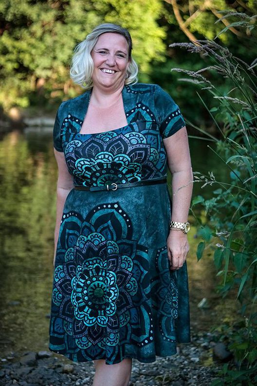 GINETTE- Shirt oder Kleid PDF-A4, A0 und BEAMER image number 7