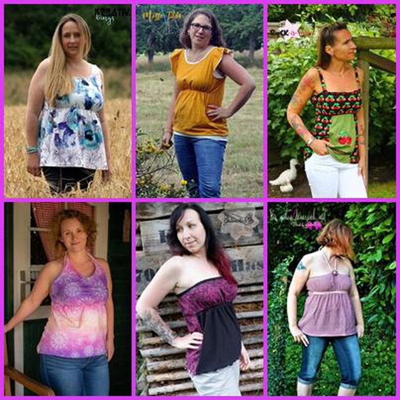 Loria Kleid, Shirt und Top Gr. 32 bis 52 image number 8