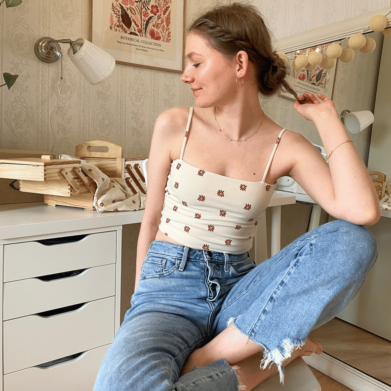 Crop Top  Schnittmuster Emily image number 8