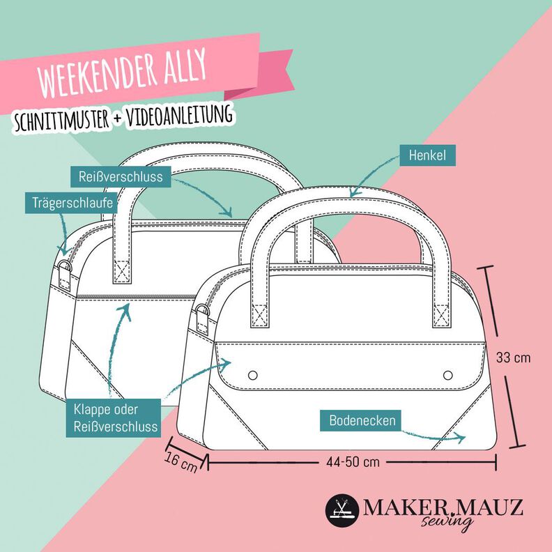 Weekender Ally - Schnittmuster und Nähanleitung image number 9