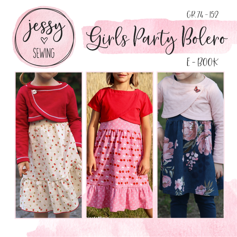 *Girls Party Bolero* Bolero Gr. 74-152 Einschulung image number 1